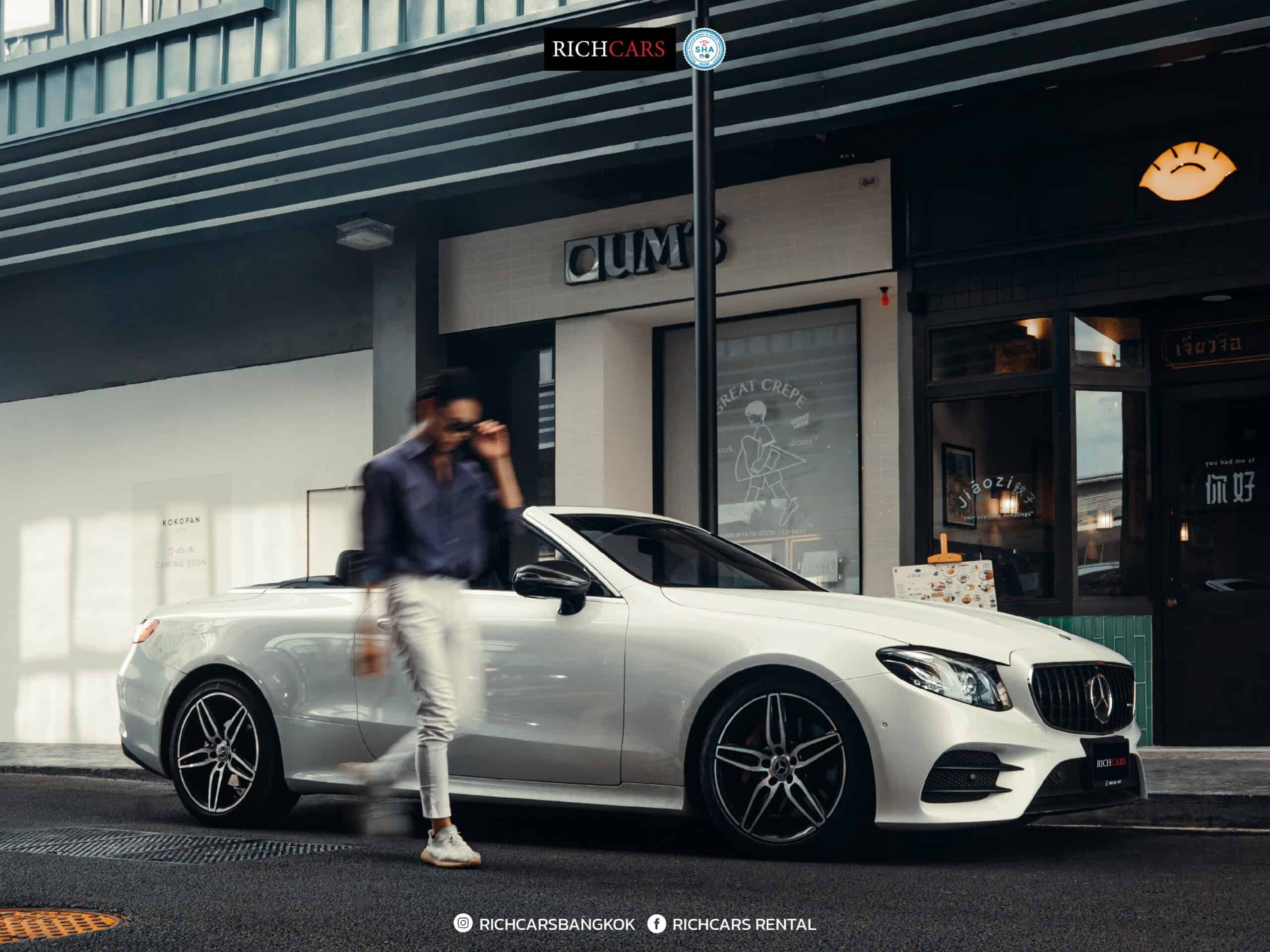 Mercedes-Benz E-Class Cabriolet ตัวจริงของความเท่ พร้อมการเปิดประทุนที่เด่นยิ่งกว่า