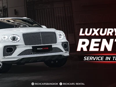 luxury car rental service