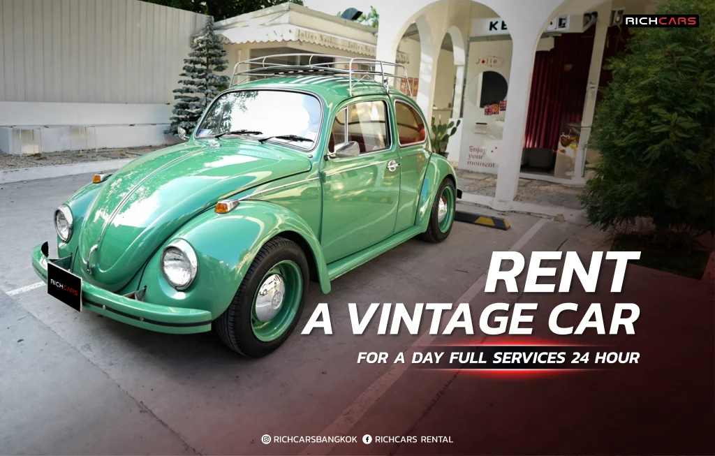 Rent a vintage car for a day