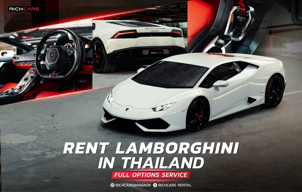 Rent Lamborghini in Thailand